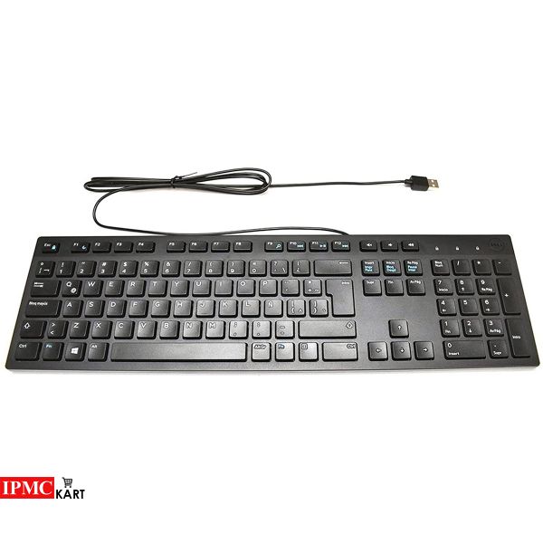 DELL WIRED KEYBOARD-KB216 - UK (QWERTY) - BLACK