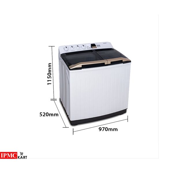 Toshiba 16kg Twin Top Washing Machine (VH-K170WGH)
